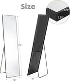 DUMOS 16"x59" Full Length Mirror - Image 2