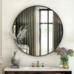 Mirror 18 inch, Round Wall Mirrors, Round Mirrors - Image 5