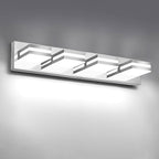 IZORRO LED Modern Bathroom Lights Fixtures, Chrome Acrylic Wall Lighting by IZORRO