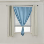 AJAZZ self Adhesive Portable 100% Blackout Curtains Simple and Easy to - Image 6