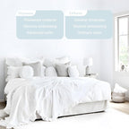 Dimoon 394''x23.6'' Peel and Stick Wallpaper White Contact Paper - Image 3