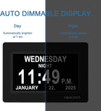 TROCOTN Dementia Clocks, Large Display Calendar Alarm Clock - Image 5
