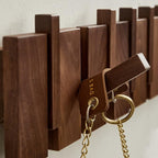 QUELLANCE Wooden Coat Hooks Wall Mounted, Coat Rack Hanger Wall Mount - Image 7