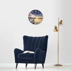 Sunset Clocks Wall for Bedroom Silent Wall Clock Non Ticking Decorative Wall - Image 3