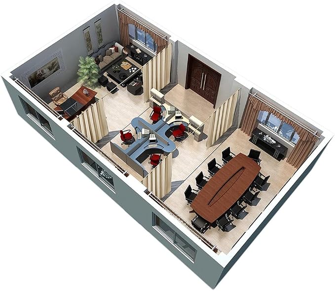 RYB HOME Blackout Vertical Blind - Image 7
