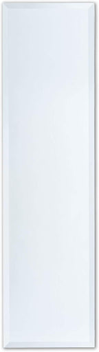 Better Bevel 12" x 48" Frameless Full-Length Rectangle Mirror | 1" Beveled Edge by Better+Bevel