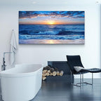 Wapluam Large Canvas Wall Art For Office Farmhouse Living Room Ocean Beach Wall - Image 5