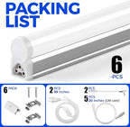 Barrina T5 4FT LED Shop Light, Ceiling Commercial Bay Light - Image 8