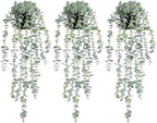 COCOBOO 3pcs Hanging Fake Plants, Artificial Hanging Plants Fake Potted - Image 2