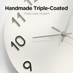 mooas 3D Numbers Modern Wall Clock - Image 7