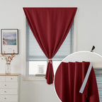 Portable Light Blocking Curtains Self-Stick Design, Removable Adhesive Window - Image 5