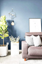 Dimoon 236''x17.7'' Blue Peel and Stick Wallpaper Contact Paper Modern Self - Image 5
