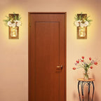 Rustic Wall Sconces Mason Jar Sconces Handmade Wall Art Hanging Design - Image 5