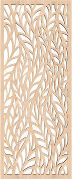 Ortonville Decorative Pierced Fretwork Wood Wall Panels, 9 3/8"W x 24 3/8"H x - Image 4