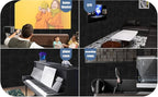 50 Pack Acoustic Foam Panels 1" X 12" X 12" Wedge Soundproof Studio Foam - Image 4