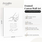 Joocrise Nursery Scripture Wall Art Set of 3 Nursery Bible Verse Wall Decor - Image 2