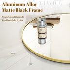 VooBang Gold Round Mirror - Image 2