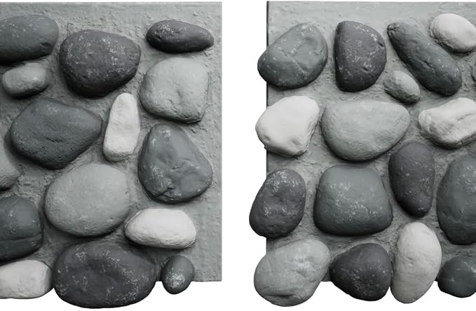 EverStone River Rock Faux Rock Panel, Azure Stone Color - Image 8