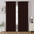 CUCRAF Blackout Curtains 90 inch Length 2 Panels Set, Rod Pocket Room Darkening by CUCRAF