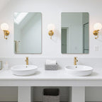 Frameless Mirror, Rectangle Bathroom Mirror - Image 8