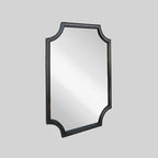 WallBeyond 20" x 30" Full Scalloped Corners Arch Rectangle Wall Mirror - Image 3