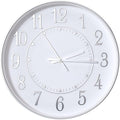 Wall Clock Modern Non-Ticking Battery Operated Silent Wall Clocks Simple Style by BAKBRAND