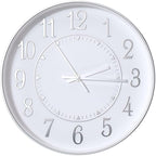 Wall Clock Modern Non-Ticking Battery Operated Silent Wall Clocks Simple Style by BAKBRAND