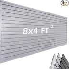 Slat Wall Paneling Garage Wall Organizer, Slat Board PVC Wall Panels Garage by FRAYSCENT