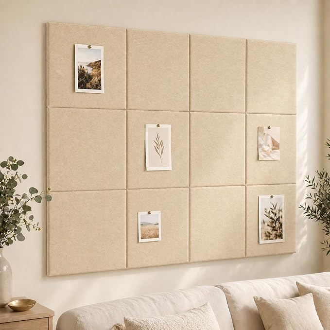 Large Cork Boards for Walls – 36" x 24" Self Adhesive Felt Wall Tiles - Image 7