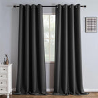 IGEMAEVE Blackout Curtains 108 Inch Length 2 Panels Set, Grommet Energy Saving by IGEMAEVE