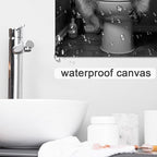 DIHSIEG Inspirational Canvas Wall Art funny bathroom wall art Print Poster - Image 4