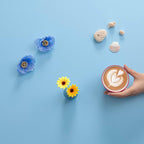 FUKU MON Light Blue Matte Contact Paper, Self-Adhesive Peel and Stick Wallpaper - Image 7