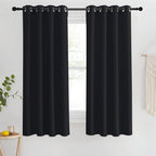 NICETOWN Blackout Black Curtain by NICETOWN