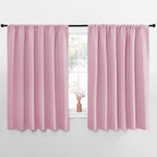 NICETOWN Blackout Curtains for Bedroom, Rouge Pink, 1 Pair, 70 by 63-inch by NICETOWN