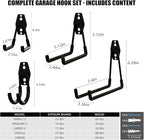 Garage Hooks, 12 Pack Wall Hooks - Image 2