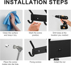 VAEHOLD Wall Hooks for Hanging, Towel Hanger, Hat Hooks, Robes Hook in Bathroom - Image 5