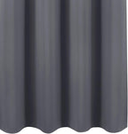 LEMOMO Blackout Curtains 66 x 54 Inch Long Grey Curtains Set of 2 Panels Room - Image 8