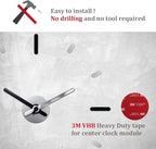 Presentime & Co Large Frameless DIY Wall Clock - Image 2