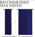 NICETOWN Curtains Blackout Draperies - Image 8