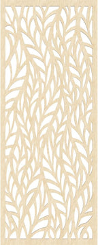 33 3/8"W x 84 3/8"H x 3/8"T Ortonville Decorative Fretwork Wood Wall Panels - Image 4