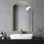 Arched Wall Mirror, Living Room, Hang Vertical or Horizontal by ZMYCZ