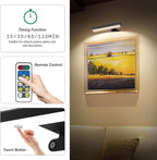 6Pack Wireless Picture Light for Wall Battery Operated Wall Sconces - Image 4
