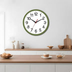 Rohioue Wall Clock Modern 8 Inch Battery Operated Silent Non Ticking Small - Image 7