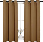 NICETOWN Sleek Blackout Curtains 45 inches Length - Image 2
