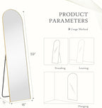 Mirror Full Length, Upgraded Body Wall Mirrors - Image 2