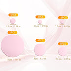 Shappy 32 Pcs Acrylic Mirror Wall Stickers Removable Round Wall Decal Circle - Image 2