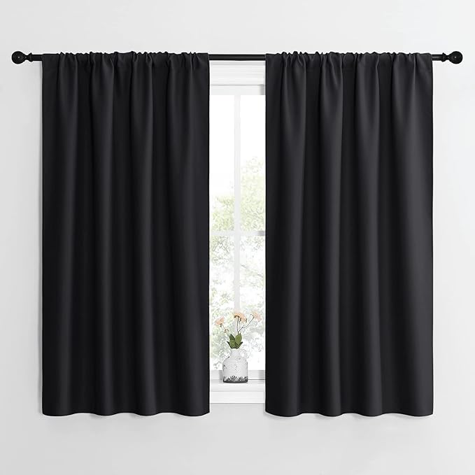 NICETOWN Black Out Curtain Panels by NICETOWN