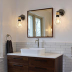MOKATNG Set of 2 Wall Sconces for Bathroom, Coastal Modern Vanity Lights - Image 4