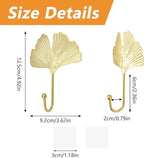 MOROBOR Self-Adhesive Leaves Iron Hook - Image 2