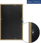 Black&Gold Framed Rectangle Bathroom Mirrors - Image 5